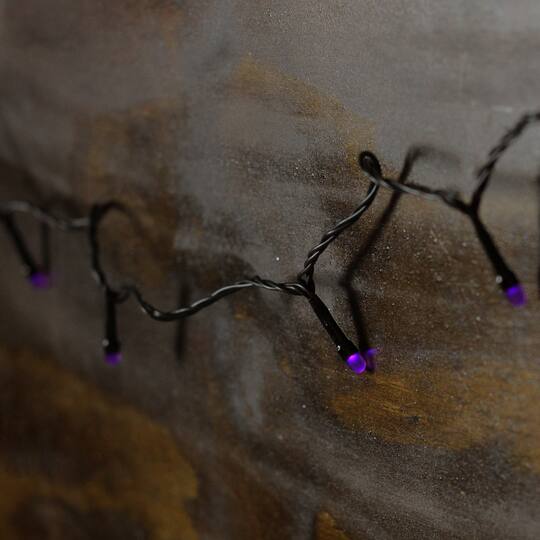 15ct. Purple LED Micro Halloween String Lights